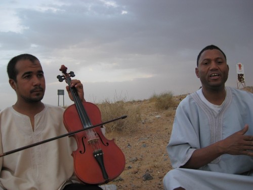 Abdelali Briki and Driss Aabouk - Private malhun performance in Erfoud